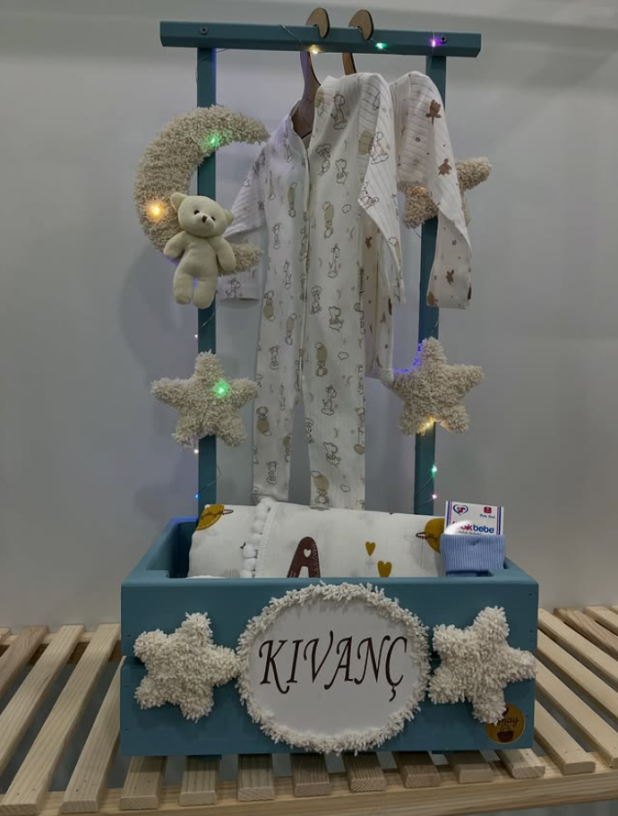 Renkli Bebek Sepetleri