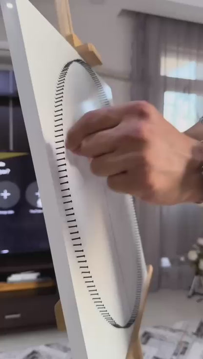 Anneye & Sevgiliye Özel String Art Tablo